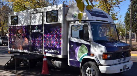 El Móvil Veterinario de Guaymallén.