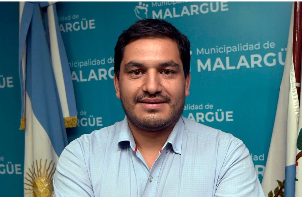 17 Febrero 2022 Mendoza Política Intendente del Departamento de Malargüe Lic. Juan Manuel Ojeda Foto: Orlando Pelichotti / Los Andes