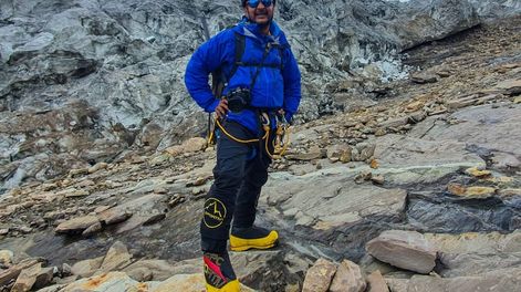 Los Andes | Homenajearán a Nacho Lucero en Mendoza y en Nepal: el emotivo recuerdo de quien lo acompañó al Manaslu luego del ACV. Foto: Gentileza Vijay