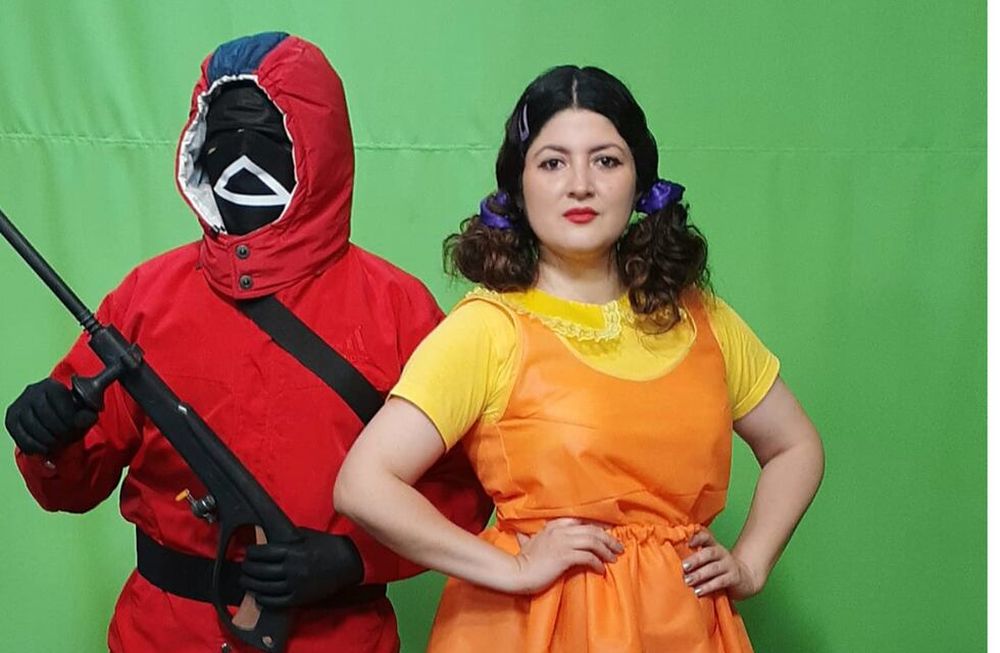 Griselda Galleguillos, la concejala salteña de Juntos por el Cambio que grabó un desopilante spot inspirado en El Juego del Calamar. Foto: Facebook Griselda Galleguillos