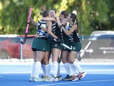 Las chicas de Banco Mendoza por momentos sufrieron, pero al final se desahogaron con el gol de Maca Roby