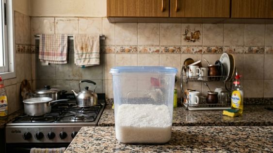 no tires el azucar que no usas en casa, es un tesoro: por que recomiendan ponerla en un tupper