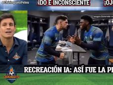 En El chiringuito recrearon con IA la pelea entre Valverde y&nbsp;Tchouaméni