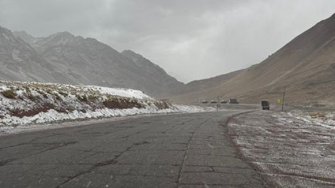 A qué hora cierra el paso Cristo Redentor ante el mal pronóstico en la montaña
