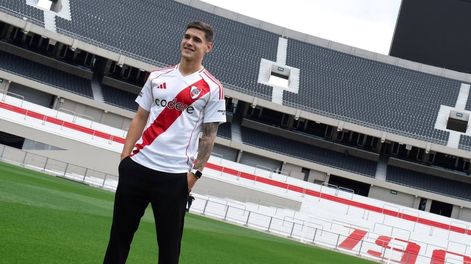 Los Andes | Martínez Quarta volvió a River por el llamado del Muñeco Gallardo /Foto: River Plate