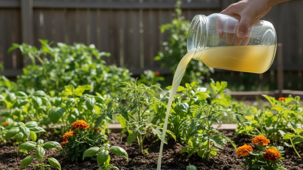 En el jardín, la jardinería y las plantas, nada se desperdicia realmente.