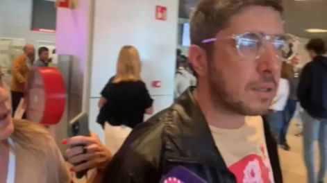 Jey Mammón llegando a España.