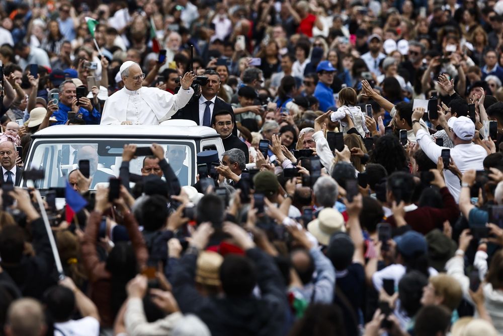El papa León XIV﻿&nbsp;&nbsp;