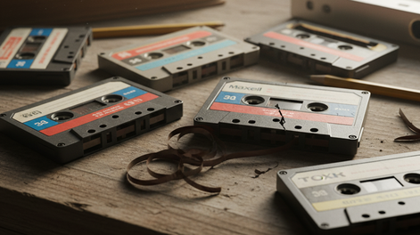 Este reciclaje es útil para darle una nueva oportunidad a los viejos cassettes.&nbsp;