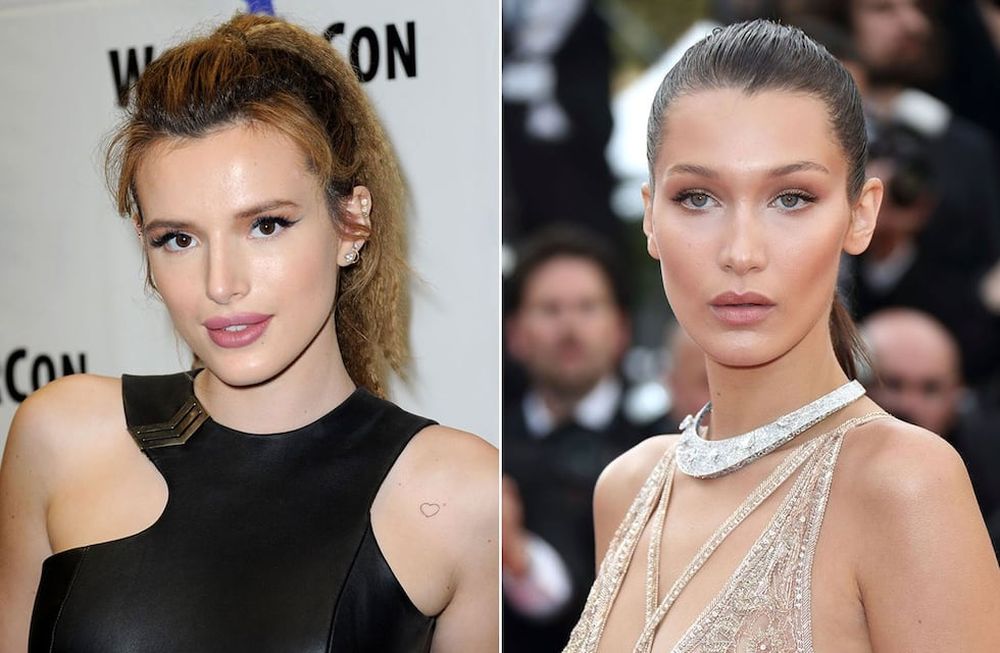 Extra dosis de Bellas: Thorne y Hadid postean picantes fotos por sus cumpleaños