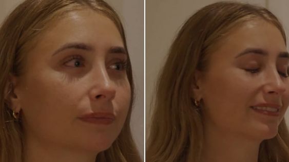 La actriz Lily Philips, quien cumplió el insólito reto / Captura de video