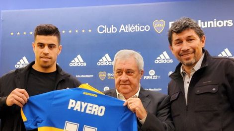 Martín Payero jugará su segundo partido como titular desde que arribó a Boca Juniors. / Gentileza.