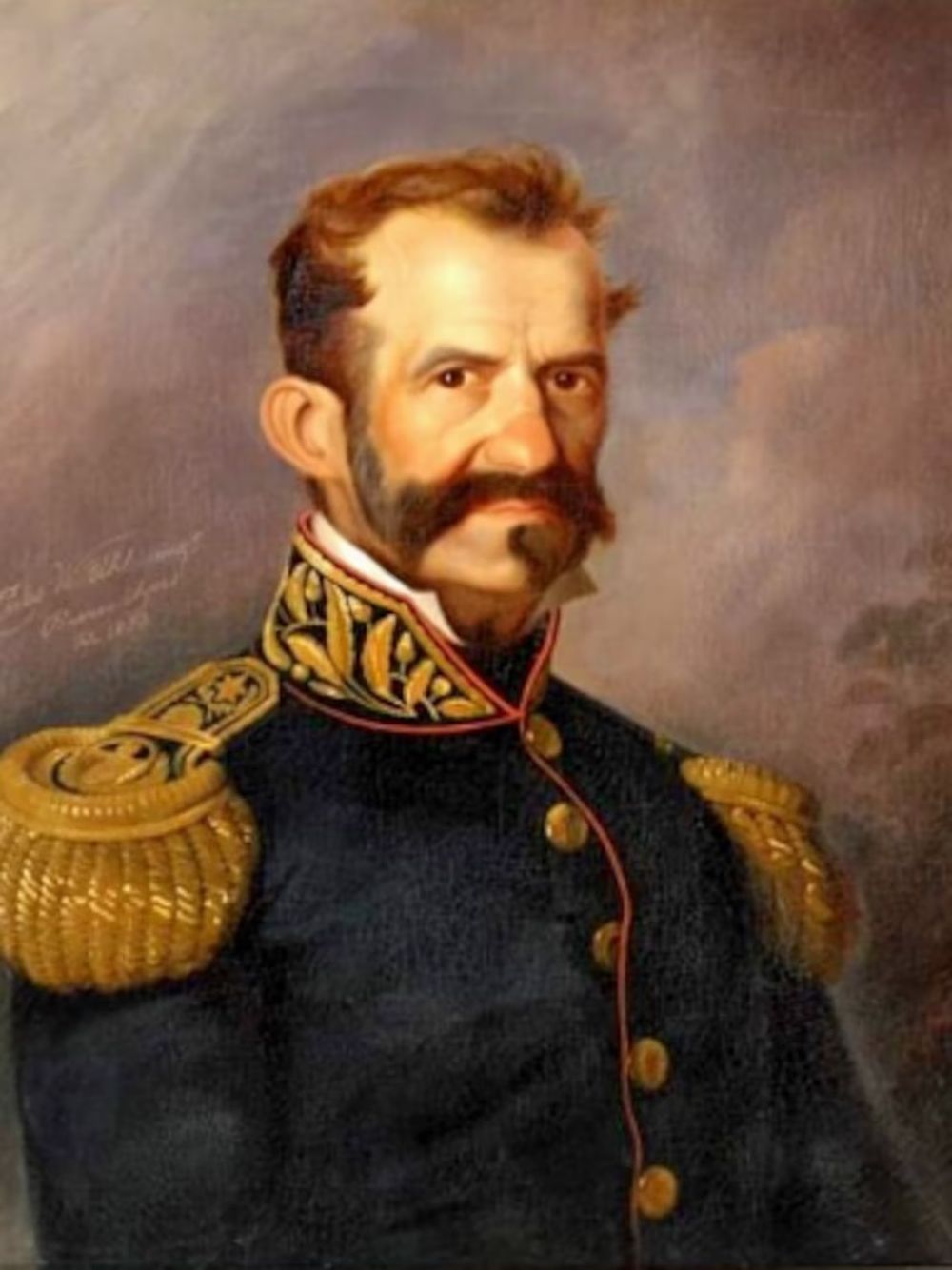 La Madrid, el general que volvió de la muerte y escribió su historia con cicatrices. Foto: Gentileza