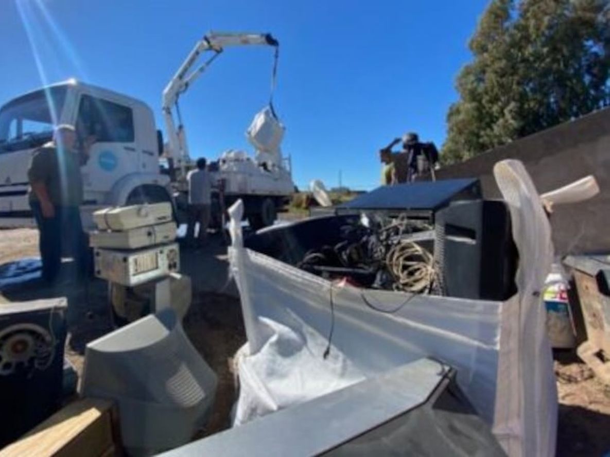 Se realizó una nueva campaña de recolección de residuos tecnológicos