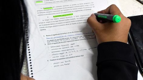 La DGE informó que estableció un sistema para el dictado de clases en Institutos de Educación Superior. Foto: Orlando Pelichotti / Los Andes