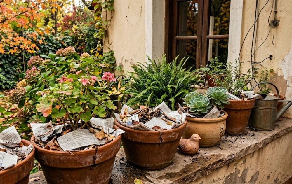 En otoño, el cuidado de las plantas se vuelve más exigente.