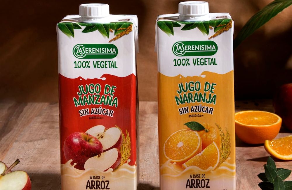 La Serenísima 100% Vegetal lanza una combinación perfecta: jugo de fruta a base de arroz sin azúcar agregada