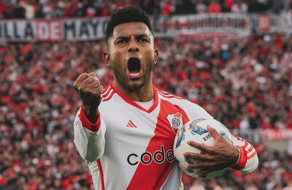 Miguel Borja, figura de River