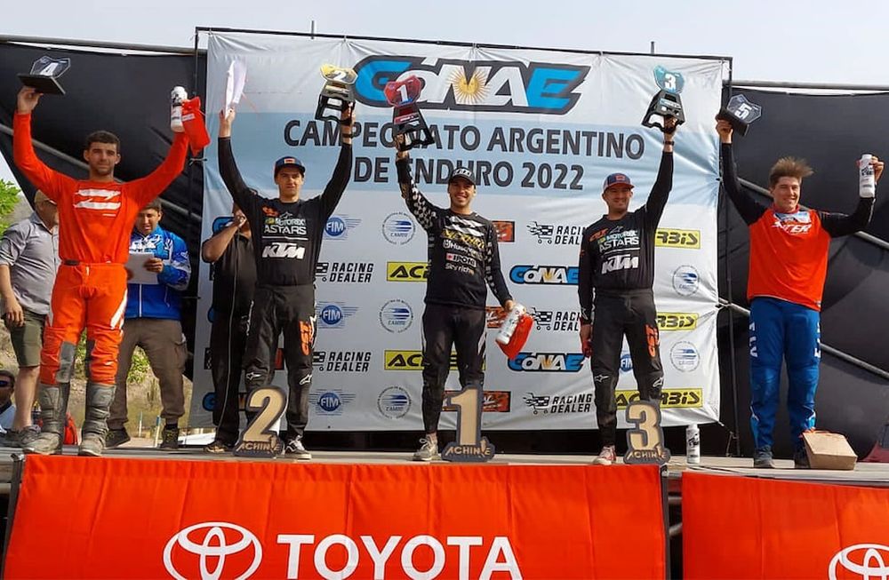 Lucas Godoy se consagró en Chilecito, La Rioja, en el marco de la séptima fecha del calendario del Argentino de Enduro.