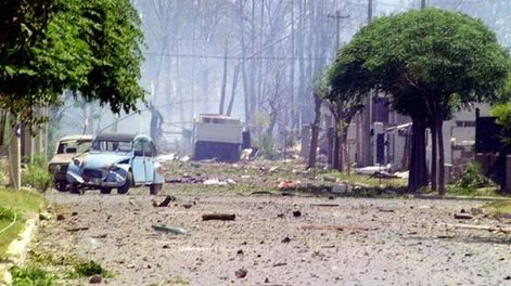 Se cumplen 30 años del atentado en Río Tercero: las imágenes de la mañana del horror
