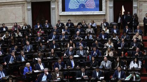 Los Andes | La Cámara de Diputados, vota su postura frente al veto a la ley de Financiamiento Universitario. Foto: Daniel Vides