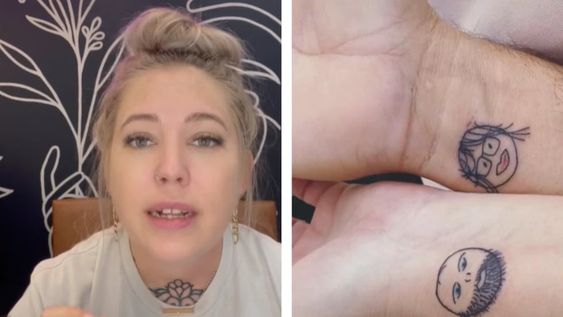 La joven tatuadora contó la historia más extraña que le había ocurrido en su estudio.