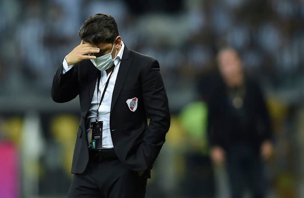 Marcelo Gallardo preocupado por los casos de Covid.