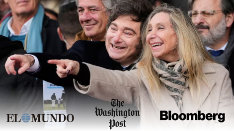 Repercusión internacional sobre las presuntas coimas a funcionarios del gobierno de Milei.