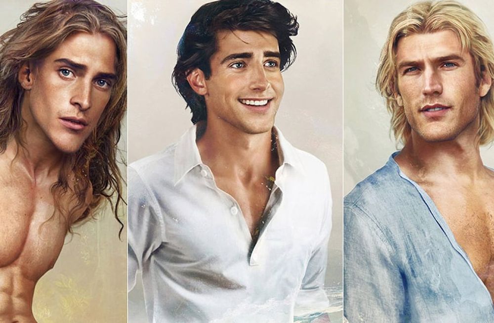 Así serían los príncipes de Disney en la vida real