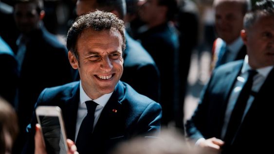 Macron. (AP)