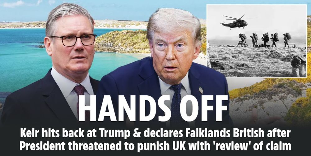 Reacci&oacute;n en la prensa brit&aacute;nica a la postura de Trump sobre las Malvinas