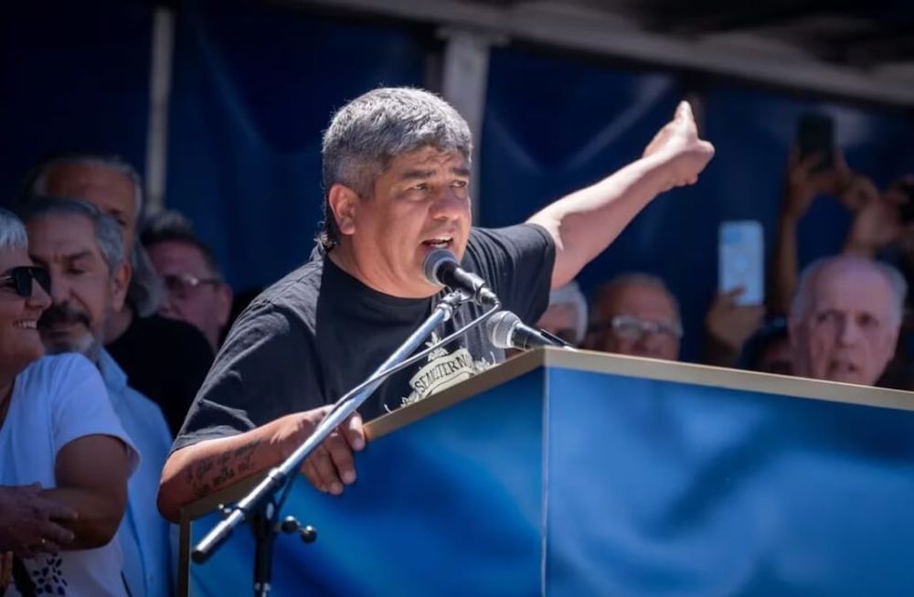 “Vamos a laburar para que sea un paro contundente y después veremos qué medida tomamos: si la continuidad o no” anticipó el dirigente de Camioneros. Foto: Gentileza