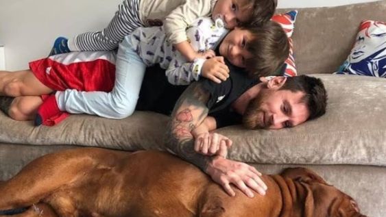 Hulk y los Messi. / Gentileza. Hulk y los Messi. / Gentileza.