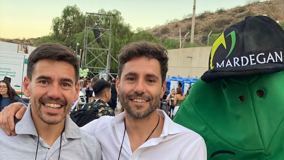 Javier y Gonzalo Appiolaza, productores de orégano de San Carlos y creadores de Productos Mardegan
