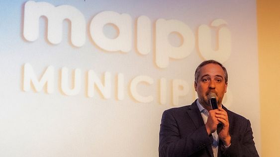 El intendente Matías Stevanato.