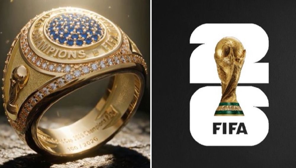 El anillo que la FIFA entregará a la selección campeona en el Mundial 2026