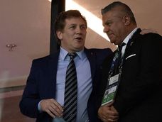 Alejandro Domínguez, presidente de la Conmebol apoyó a Chiqui Tapia, presidente de AFA ante el cambio de escenario de la Finalissima.&nbsp;