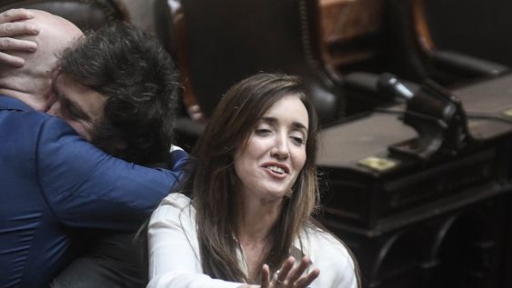 Victoria Villarruel, vicepresidenta de la Nación y presidenta del Senado (Foto: Federico López Claro)
