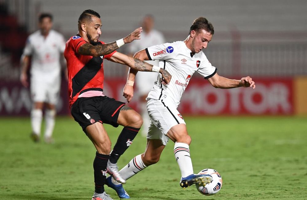 Newells igualó sin goles con Atlético Goianiense. / Gentileza.