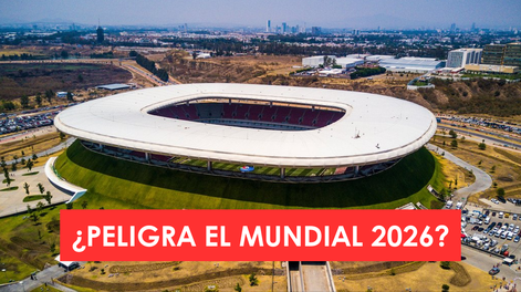Estadio Akron en Guadalajara.