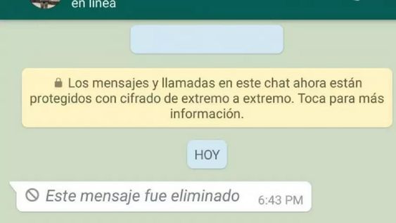 Este es el truco para recuperar los mensajes eliminados de WhatsApp.