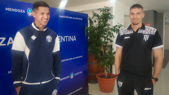 Alex Arce y César Rigamonti, referentes del clásico mendocino.