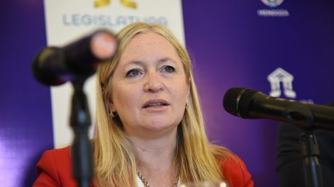 La vicegobernadora Hebe Casado