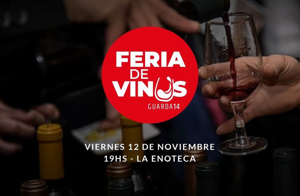 Reservá tu entrada anticipada para la Feria de Vinos Guarda14 y llevate un copón de regalo