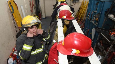 Los Andes | El cuartel de Bomberos Voluntarios de Las Heras sufre reiterados robos y hurtos en el predio ubicado en El Challao. - Foto: José Gutierrez / Los Andes