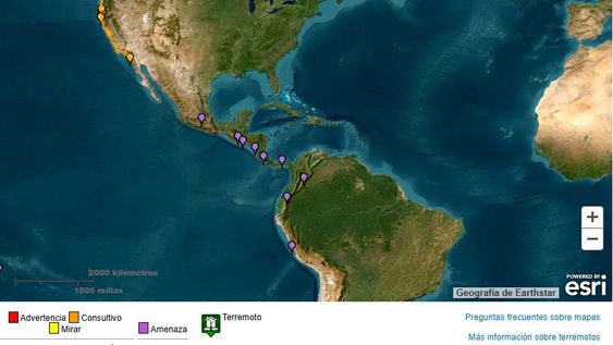 ¿Qué países de Latinoamérica emitieron alerta de tsunami tras el megasismo frente a las costas de Rusia?