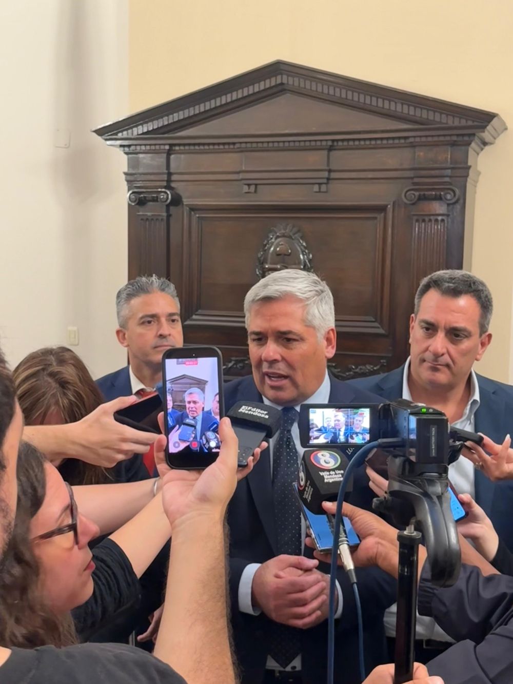 El diputado provincial del PJ, Germán Gómez.