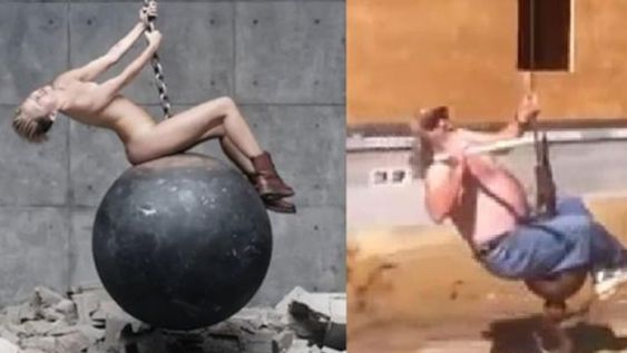 La desopilante parodia del video de Miley Cyrus que hace reír en Whatsapp
