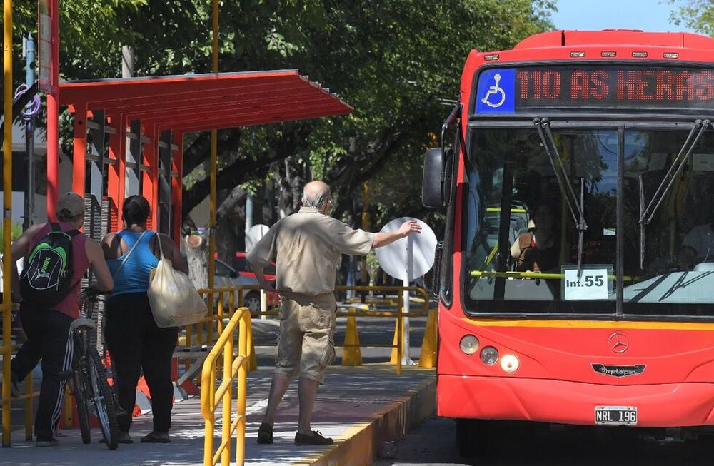 Transporte público en Mendoza. Archivo Los Andes