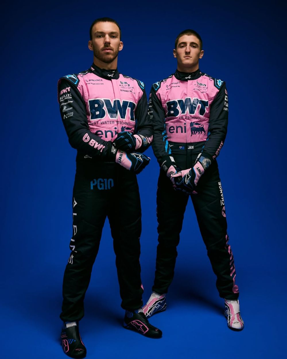 Pierre Gasly y Jack Doohan, los pilotos titulares de Alpine